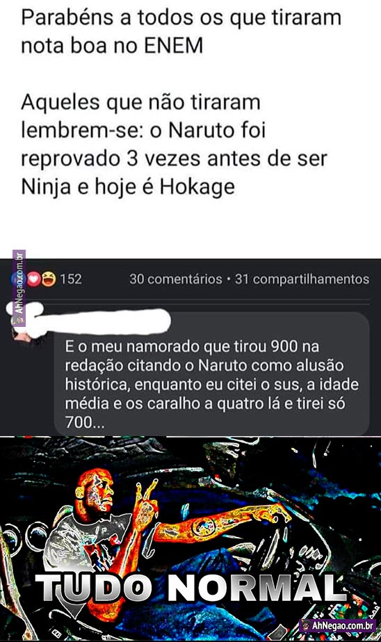 TCC do Naruto - Ah Negão!